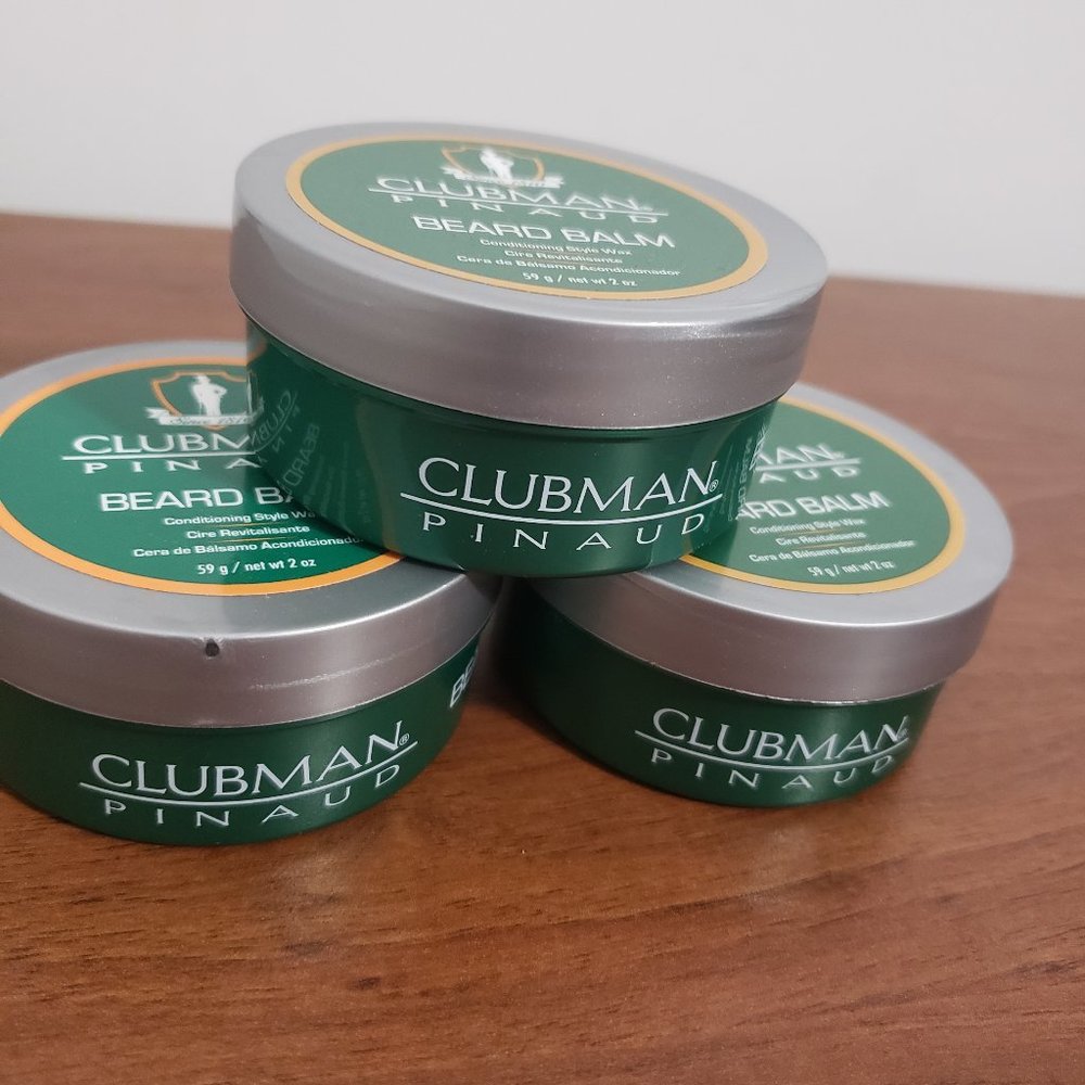 Beard Balm Conditioning Style Wax Clubman Pinaud 59g Made In USA